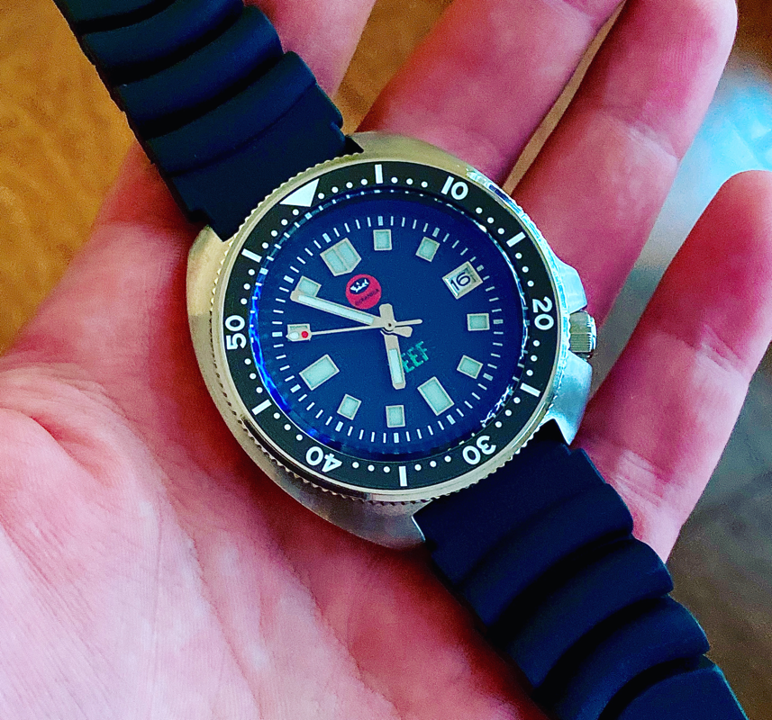 Oceanica V3 Reef 200M Dive Watch Rubber Band + FREE NATO and WAFFLE Band!